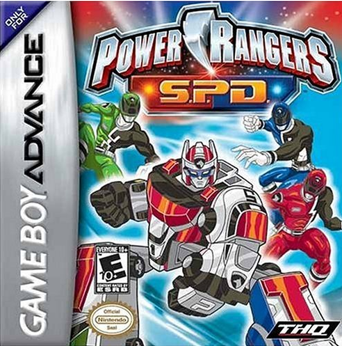 Nintendo Jeux Vidéo Power Rangers Space Patrol Delta Game Boy Advance